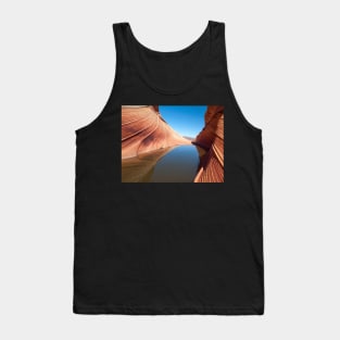 The Wave with Reflection Tank Top